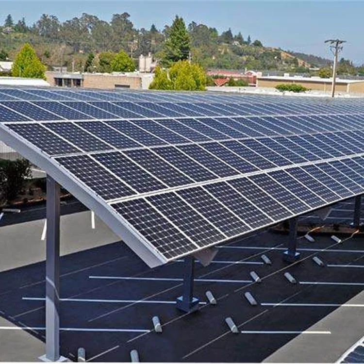 Curved Roof Photovoltaic Carport
